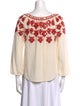 Tory Burch Silk Printed Blouse