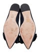 Tory Burch Suede Bow Accents Ballet Flats