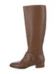 Tory Burch Leather Riding Boots