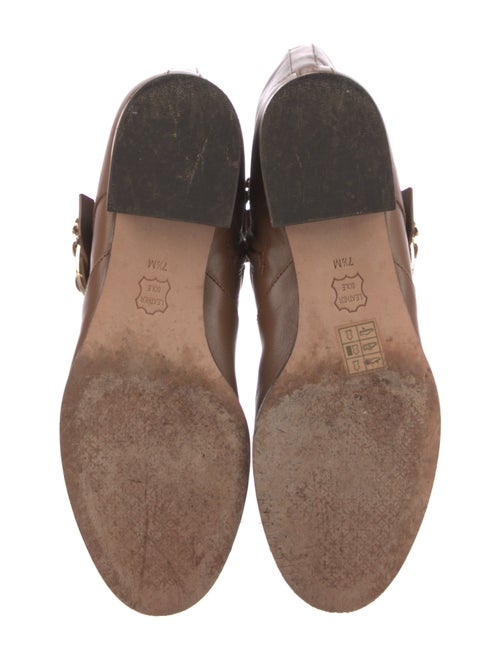 Tory Burch Leather Riding Boots