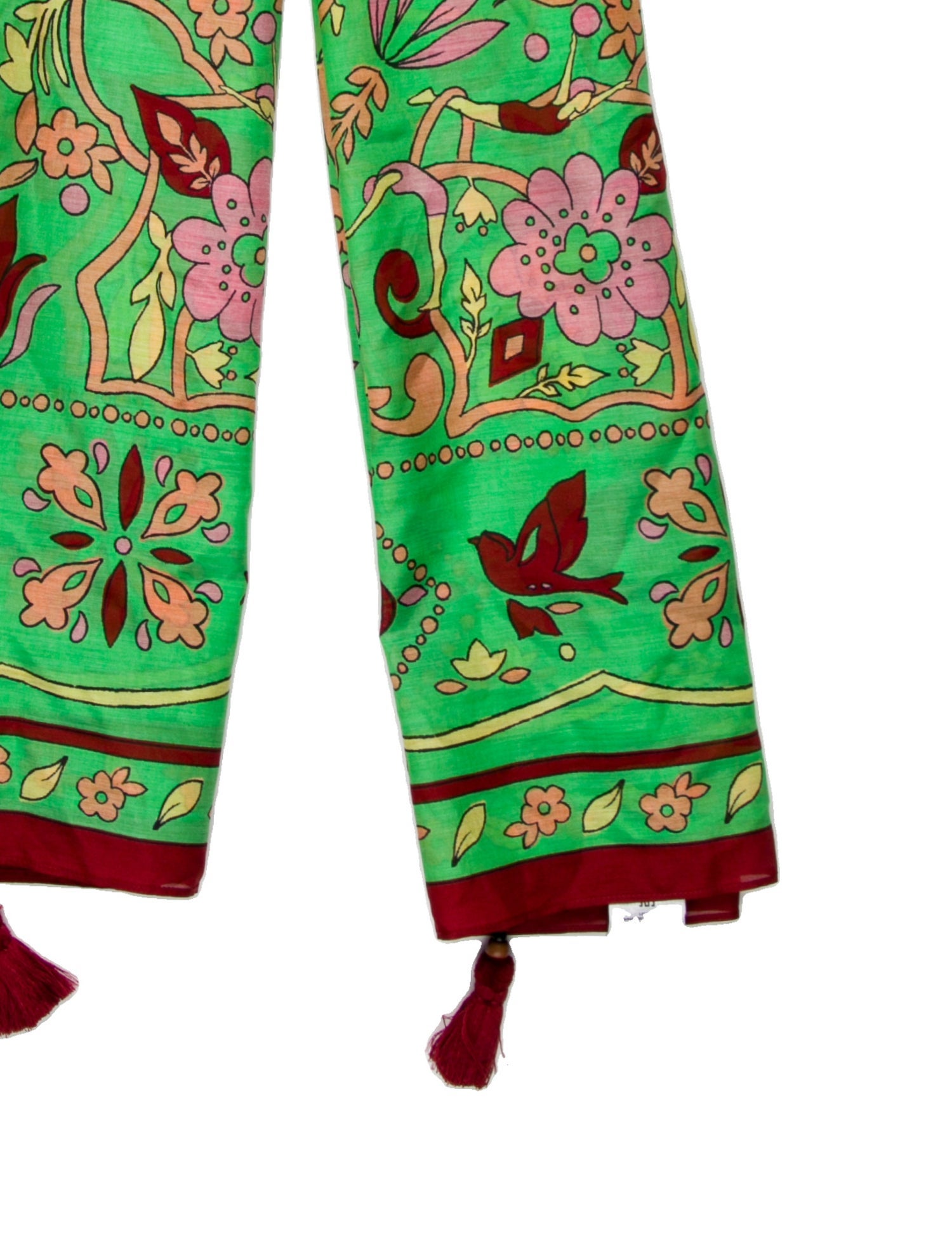 Tory Burch Canvas Floral Print Pareo w/ Tags