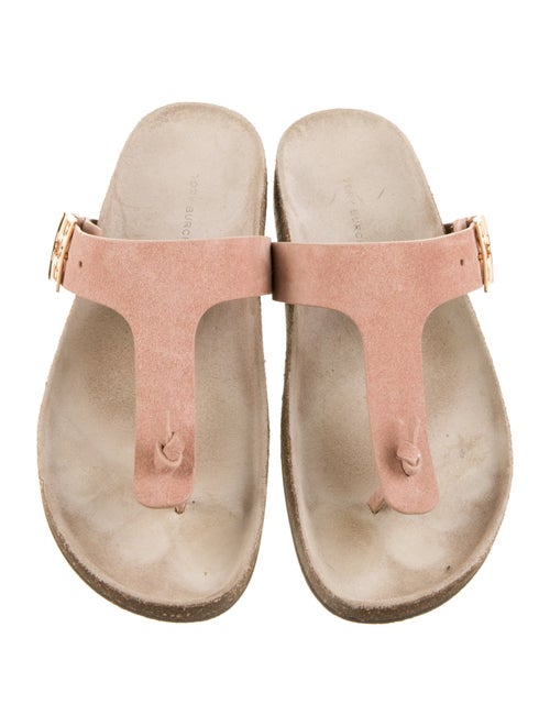Tory Burch Suede Slides