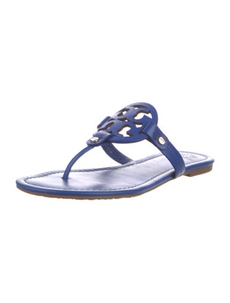 Tory Burch Leather Flip Flops