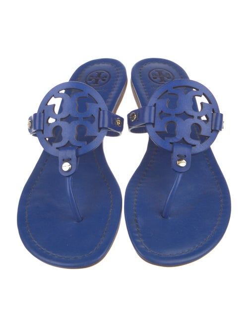 Tory Burch Leather Flip Flops