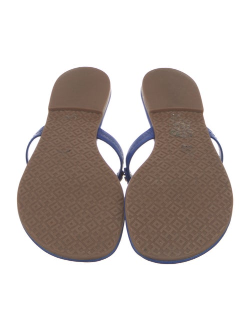 Tory Burch Leather Flip Flops