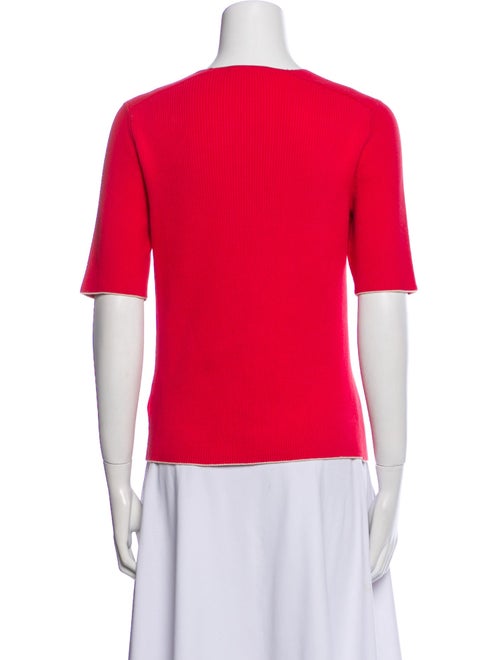 Tory Burch Scoop Neck Short Sleeve T-Shirt