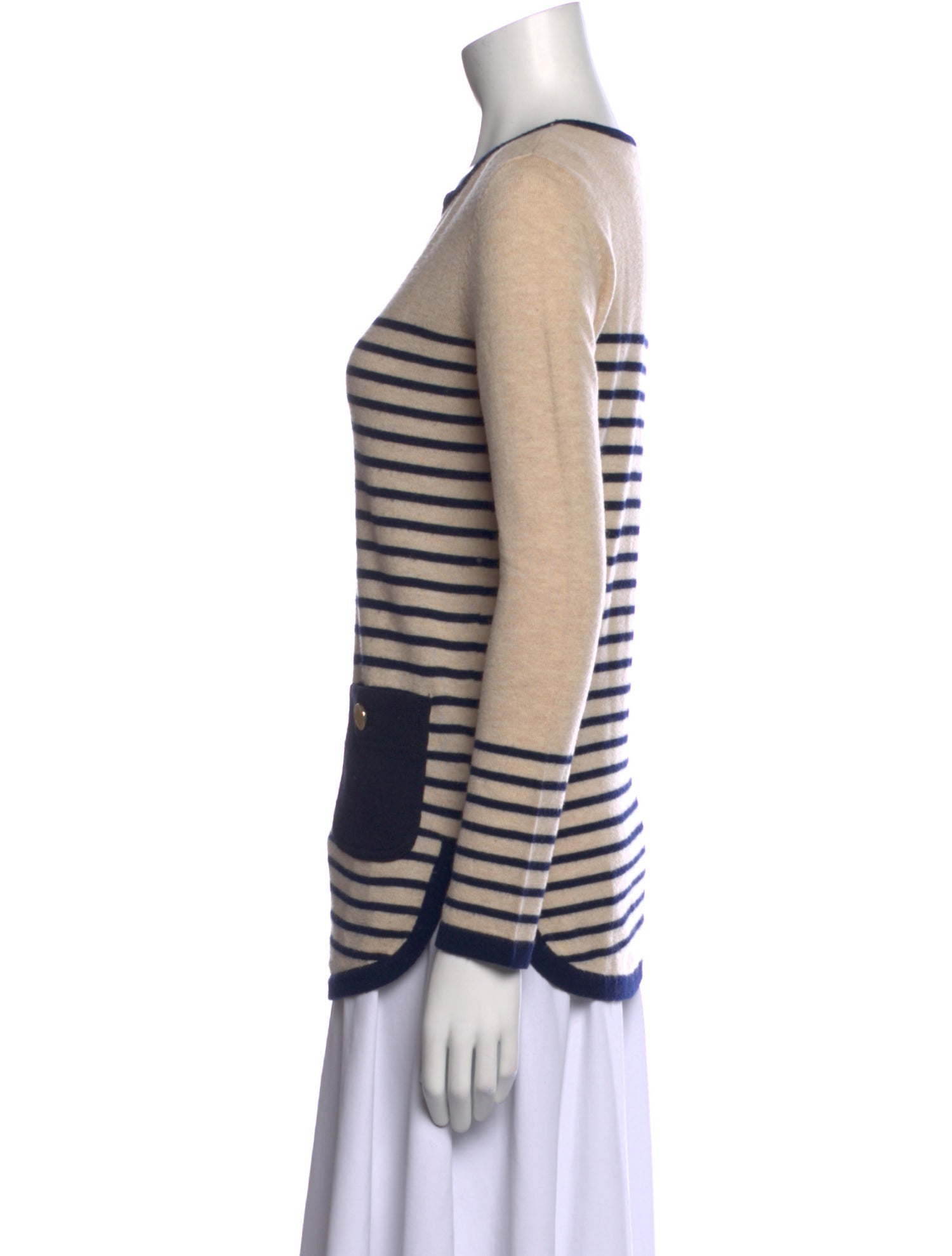 Tory Burch Wool Striped Sweater