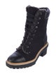 Tory Burch Wool Combat Boots