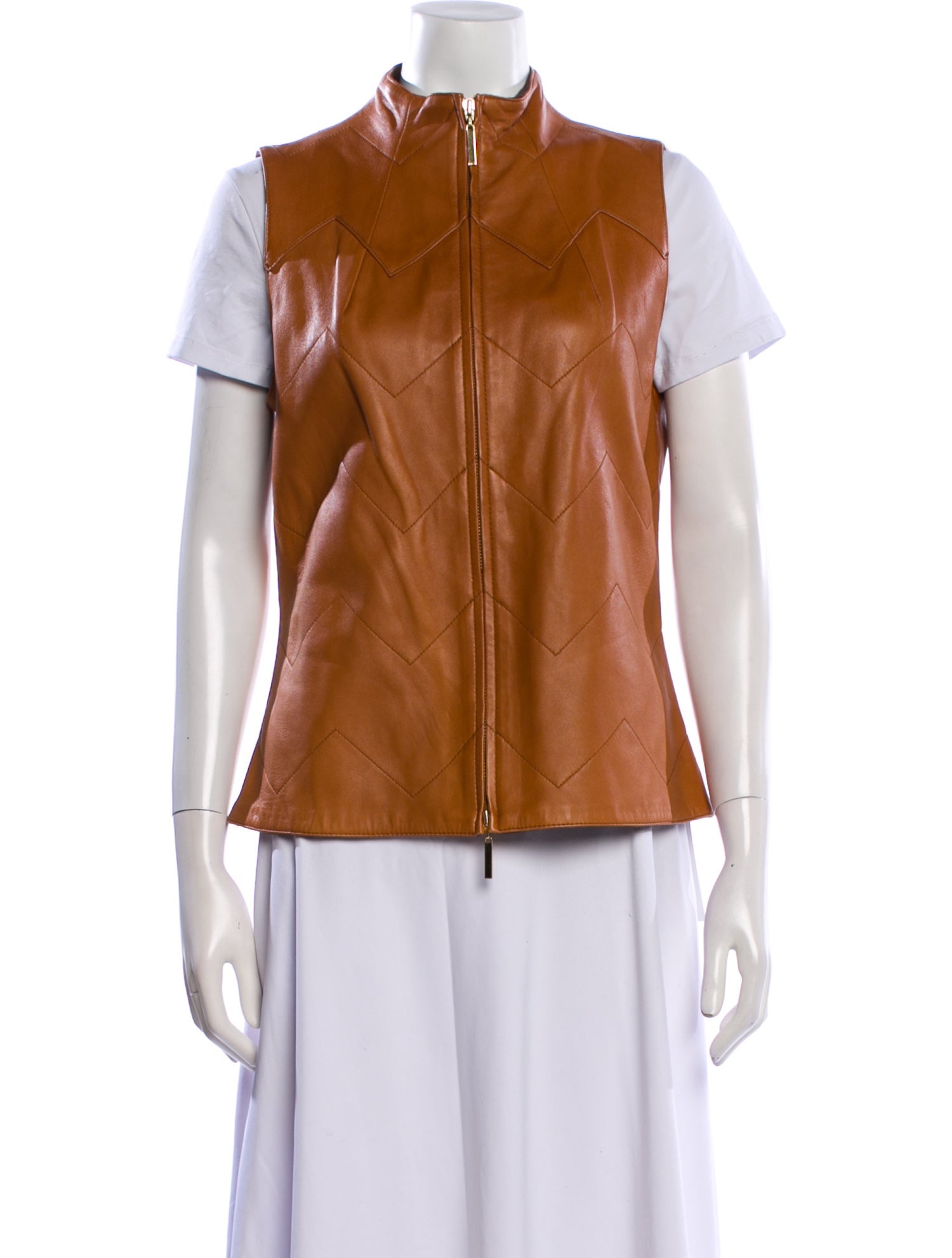Tory Burch Leather Vest