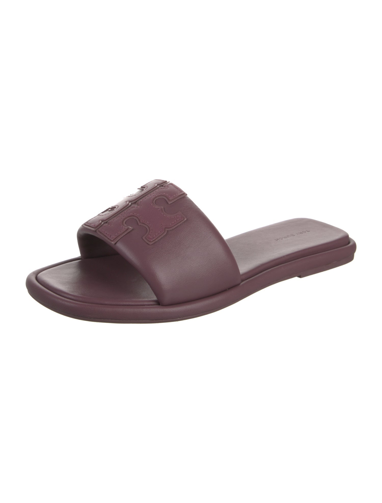 Tory Burch Leather Slides