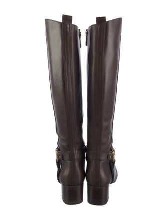 Tory Burch Leather Riding Boots