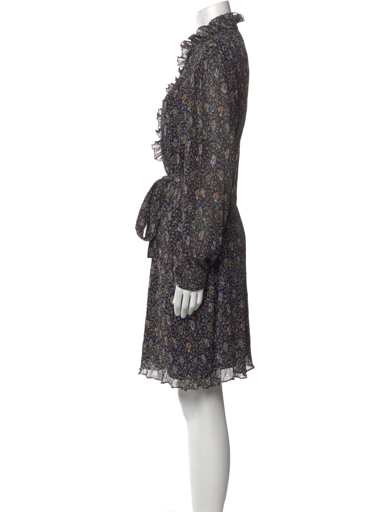 Tory Burch Floral Print Knee-Length Dress