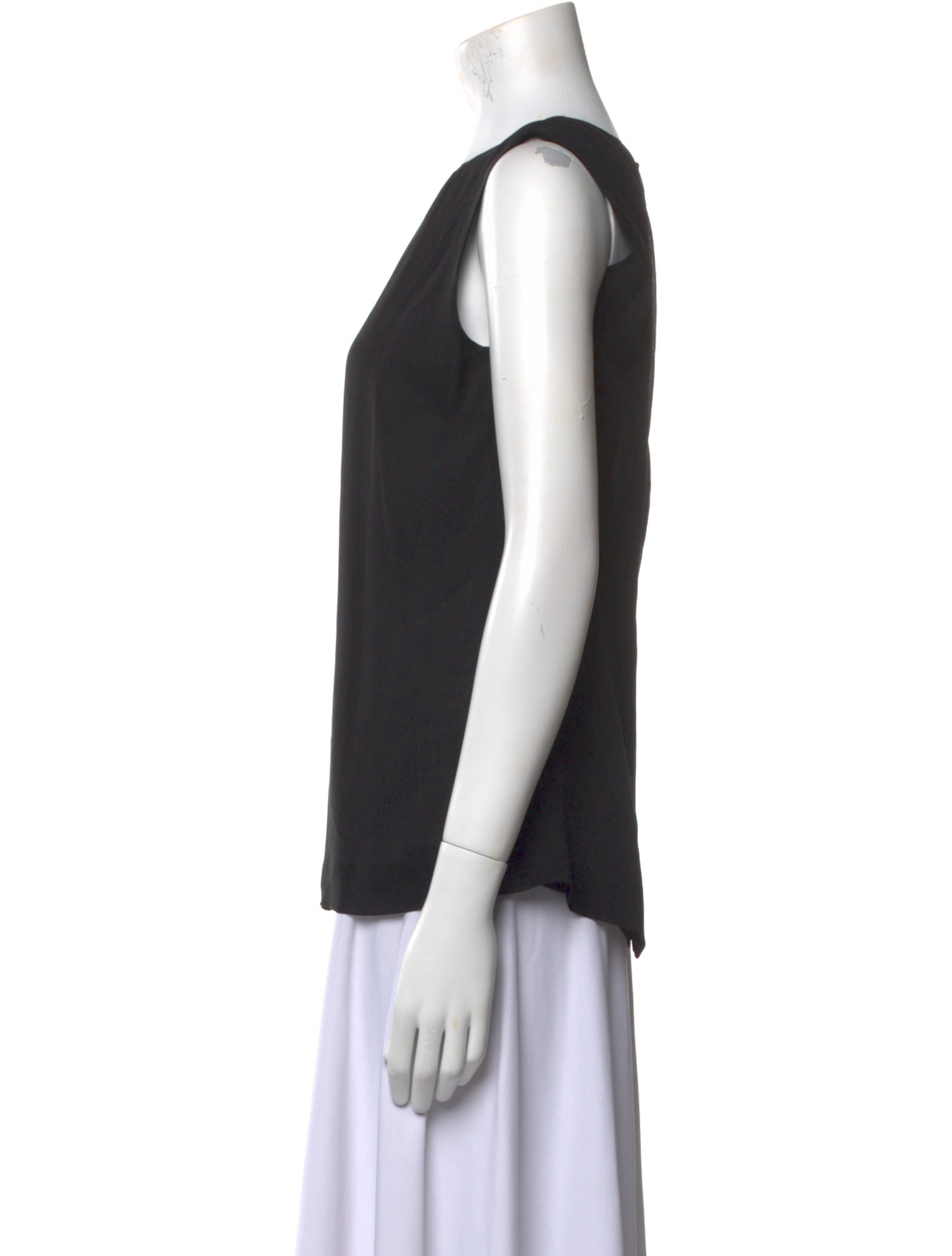 Tory Burch Silk Crew Neck Top