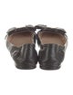 Tory Burch Leather Bow Accents Ballet Flats
