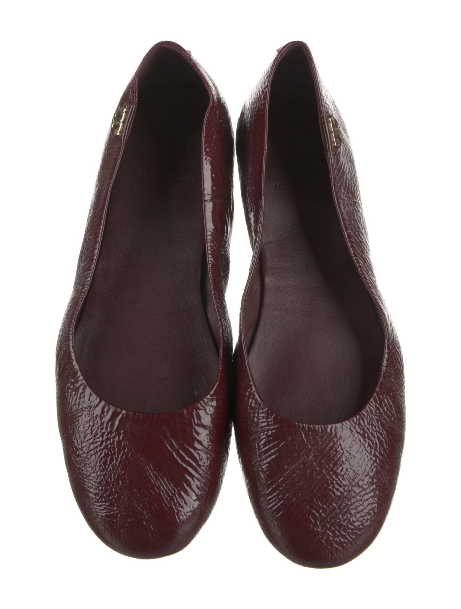 Tory Burch Patent Leather Ballet Flats