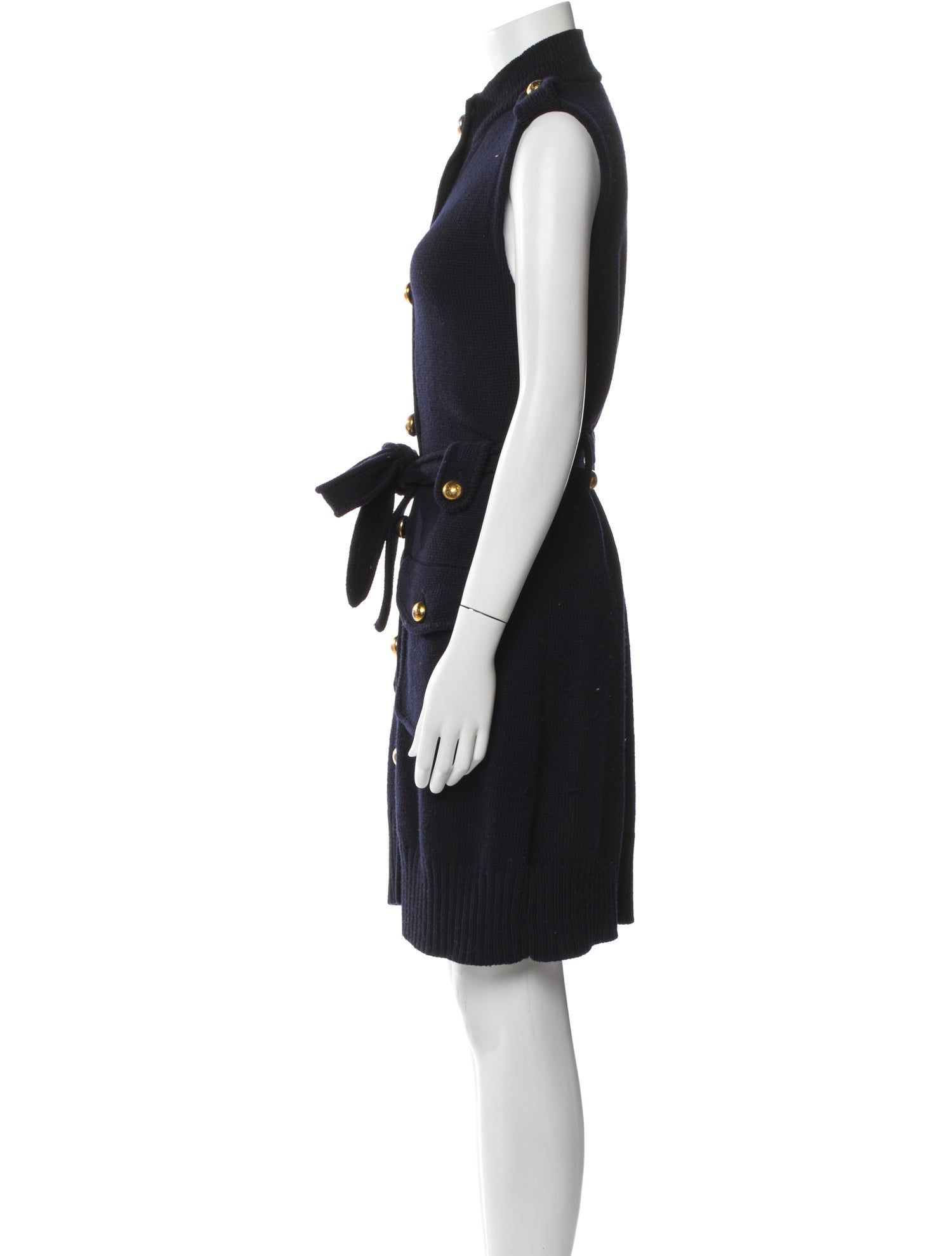 Tory Burch Merino Wool Knee-Length Dress