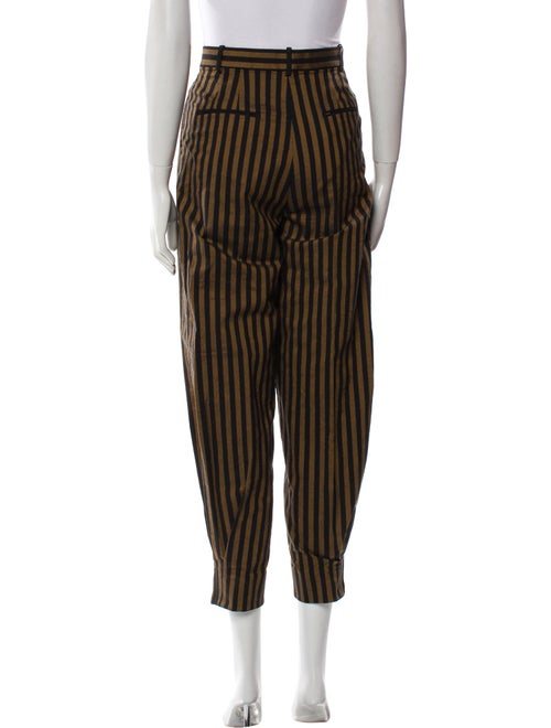 Tory Burch Striped Skinny Leg Pants