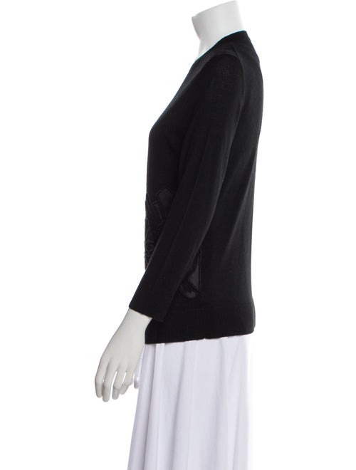 Tory Burch Merino Wool V-Neck Sweater