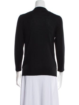 Tory Burch Merino Wool V-Neck Sweater