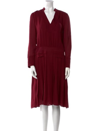Tory Burch Silk Midi Length Dress