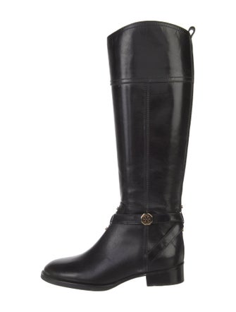 Tory Burch Leather Riding Boots