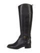 Tory Burch Leather Riding Boots