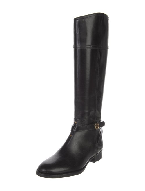 Tory Burch Leather Riding Boots