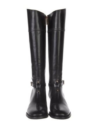 Tory Burch Leather Riding Boots