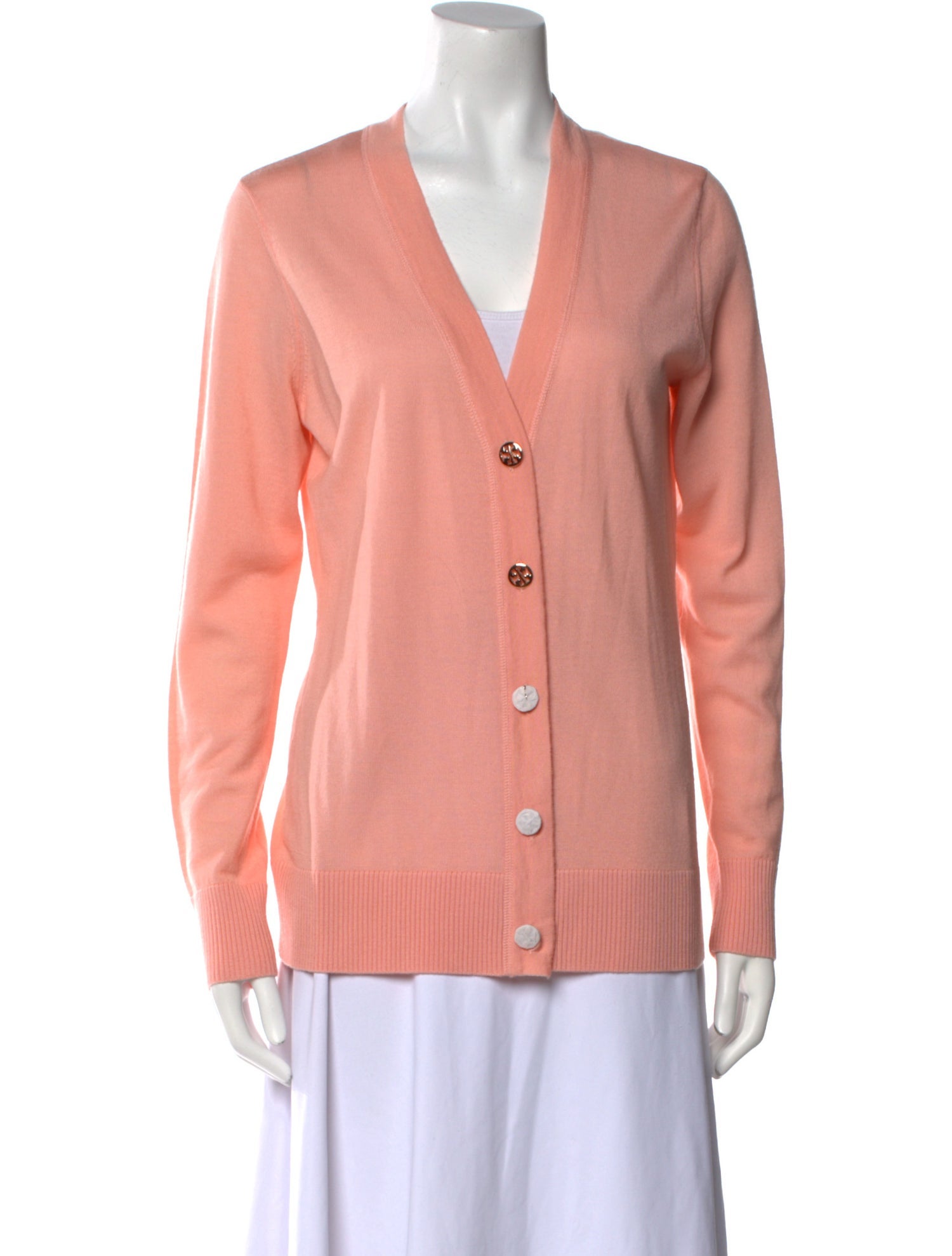 Tory Burch Merino Wool V-Neck Sweater w/ Tags