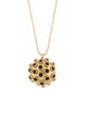 Tory Burch Crystal Celestial Locket Necklace
