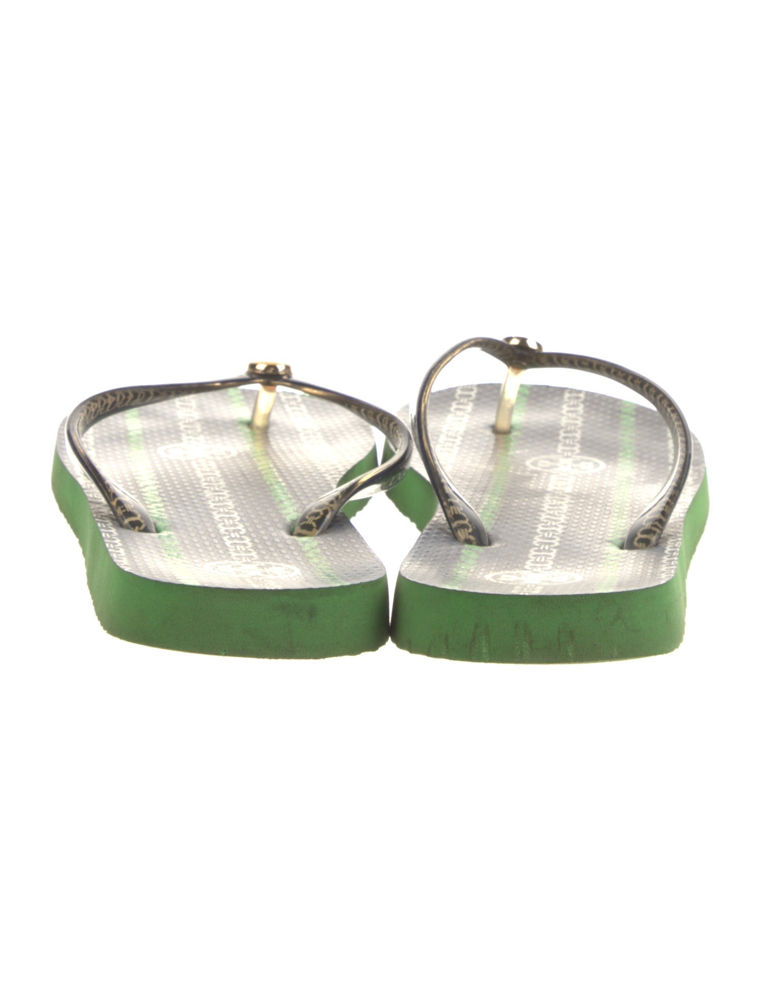 Tory Burch Rubber Printed Flip Flops