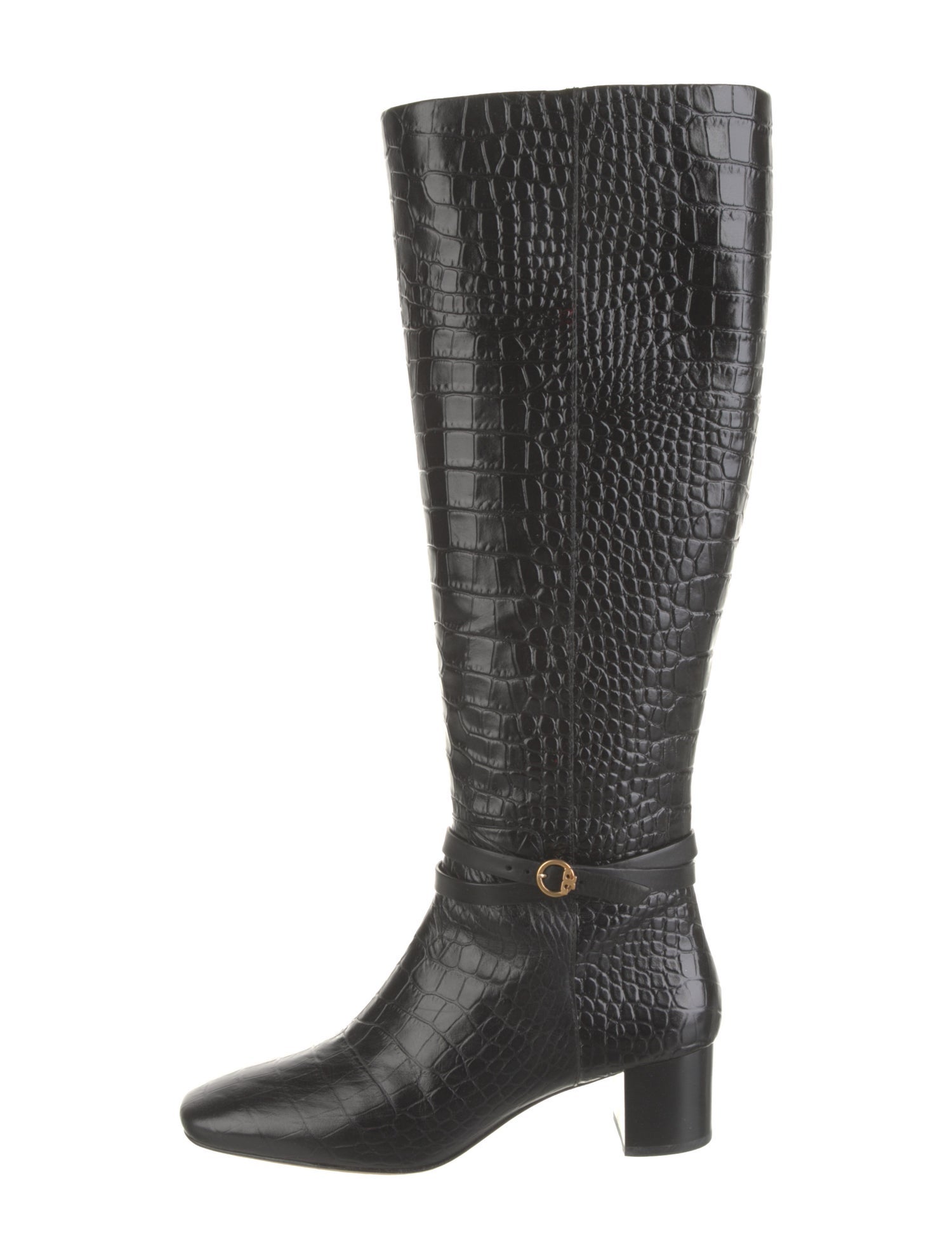 Tory Burch Leather Riding Boots