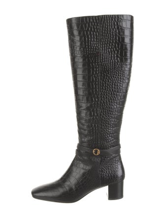 Tory Burch Leather Riding Boots