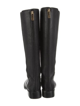 Tory Burch Leather Riding Boots