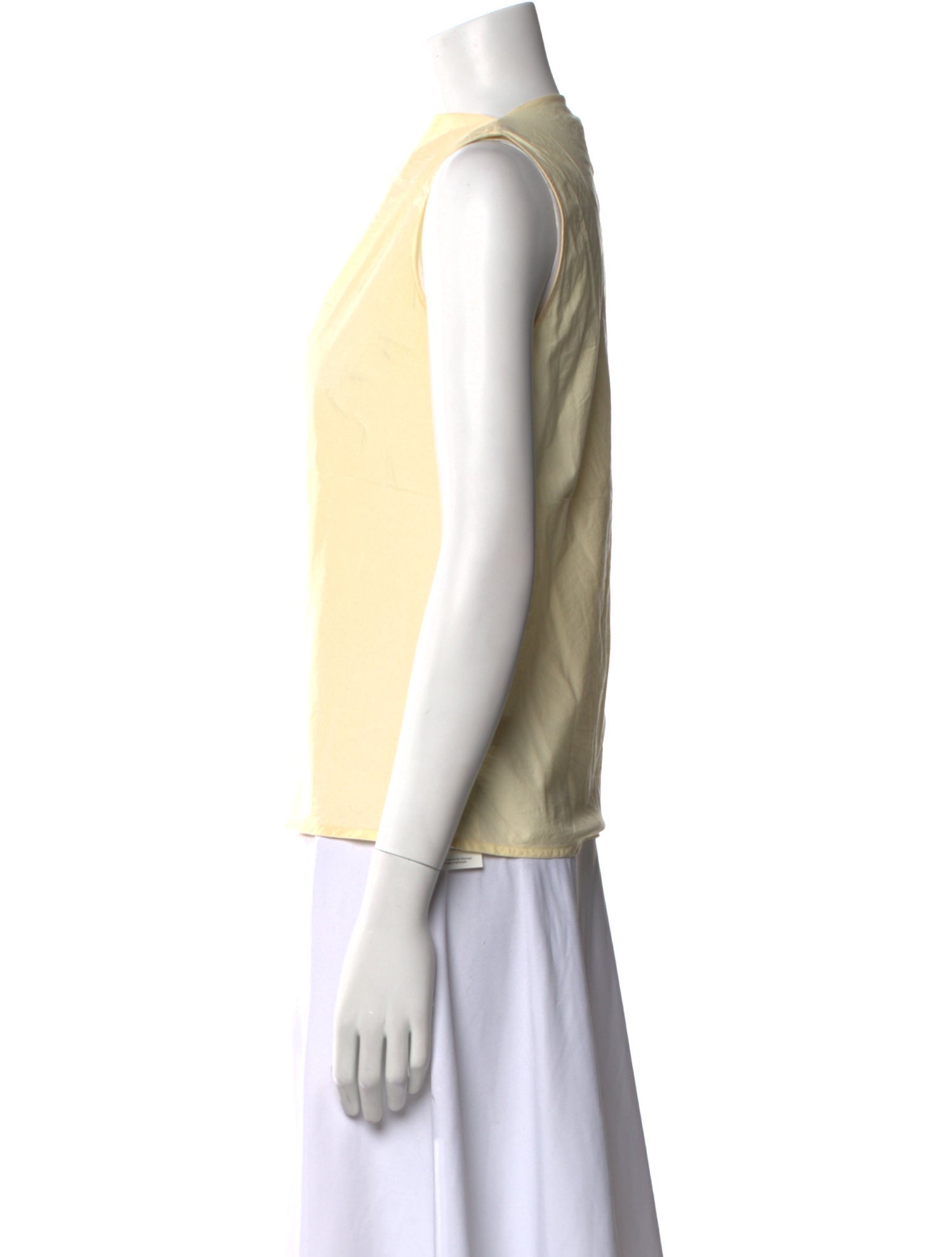 Tory Burch One-Shoulder Sleeveless Blouse