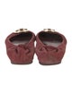 Tory Burch Suede Ballet Flats