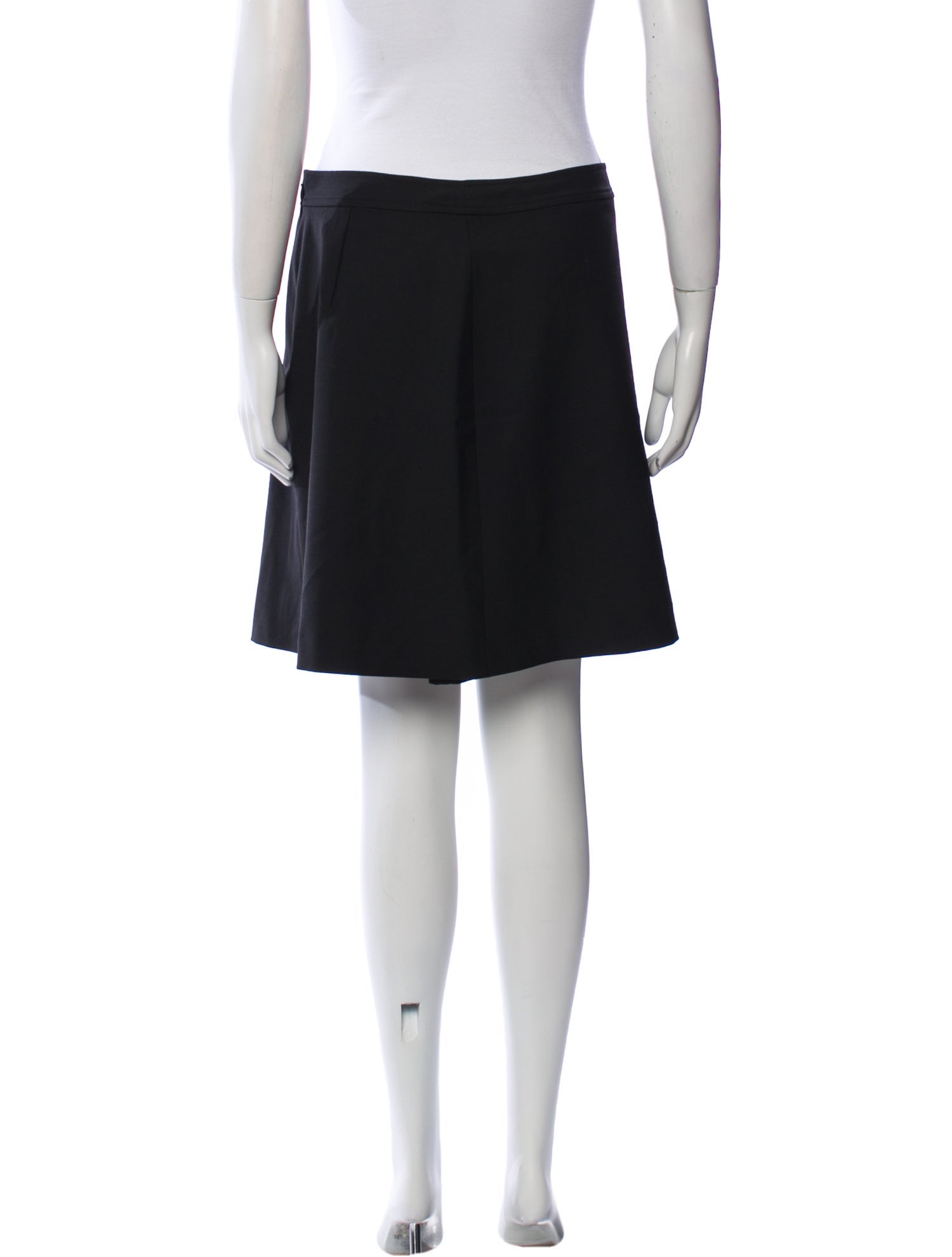 Tory Burch Pleated Accents Mini Skirt