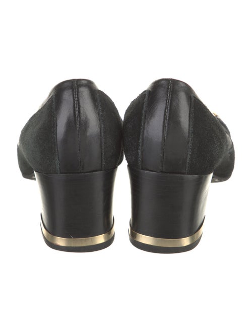 Tory Burch Suede Studded Accents Pumps