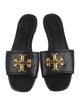 Tory Burch Leather Slides