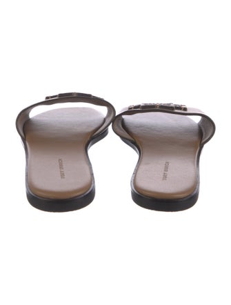 Tory Burch Leather Slides