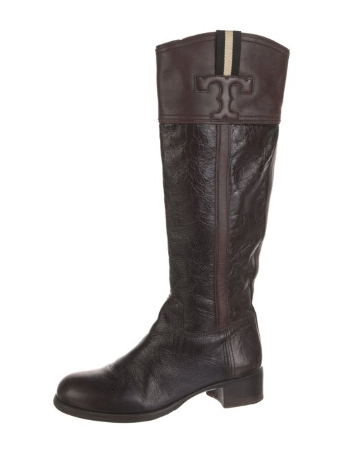 Tory Burch Leather Riding Boots