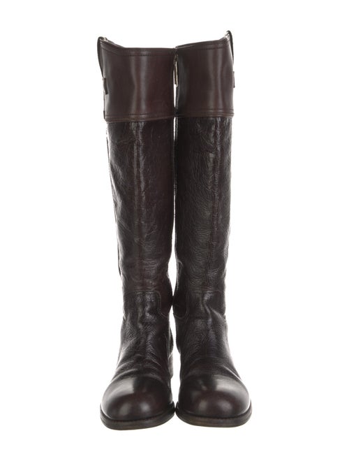 Tory Burch Leather Riding Boots