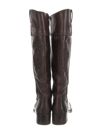 Tory Burch Leather Riding Boots