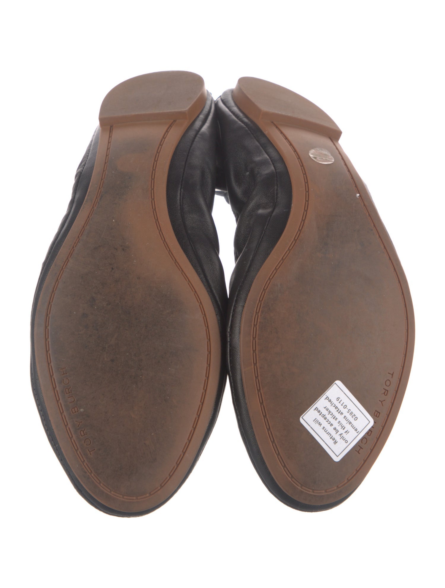 Tory Burch Leather Ballet Flats