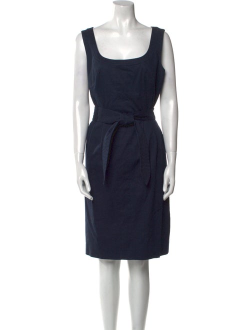 Tory Burch Scoop Neck Knee-Length Dress