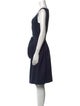 Tory Burch Scoop Neck Knee-Length Dress