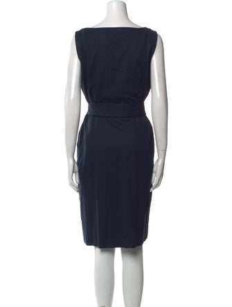 Tory Burch Scoop Neck Knee-Length Dress