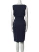 Tory Burch Scoop Neck Knee-Length Dress