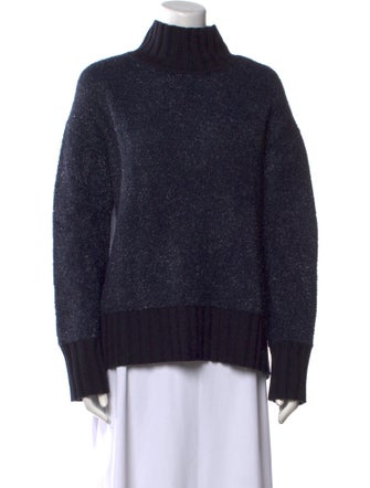 Tory Burch Merino Wool Turtleneck Sweater