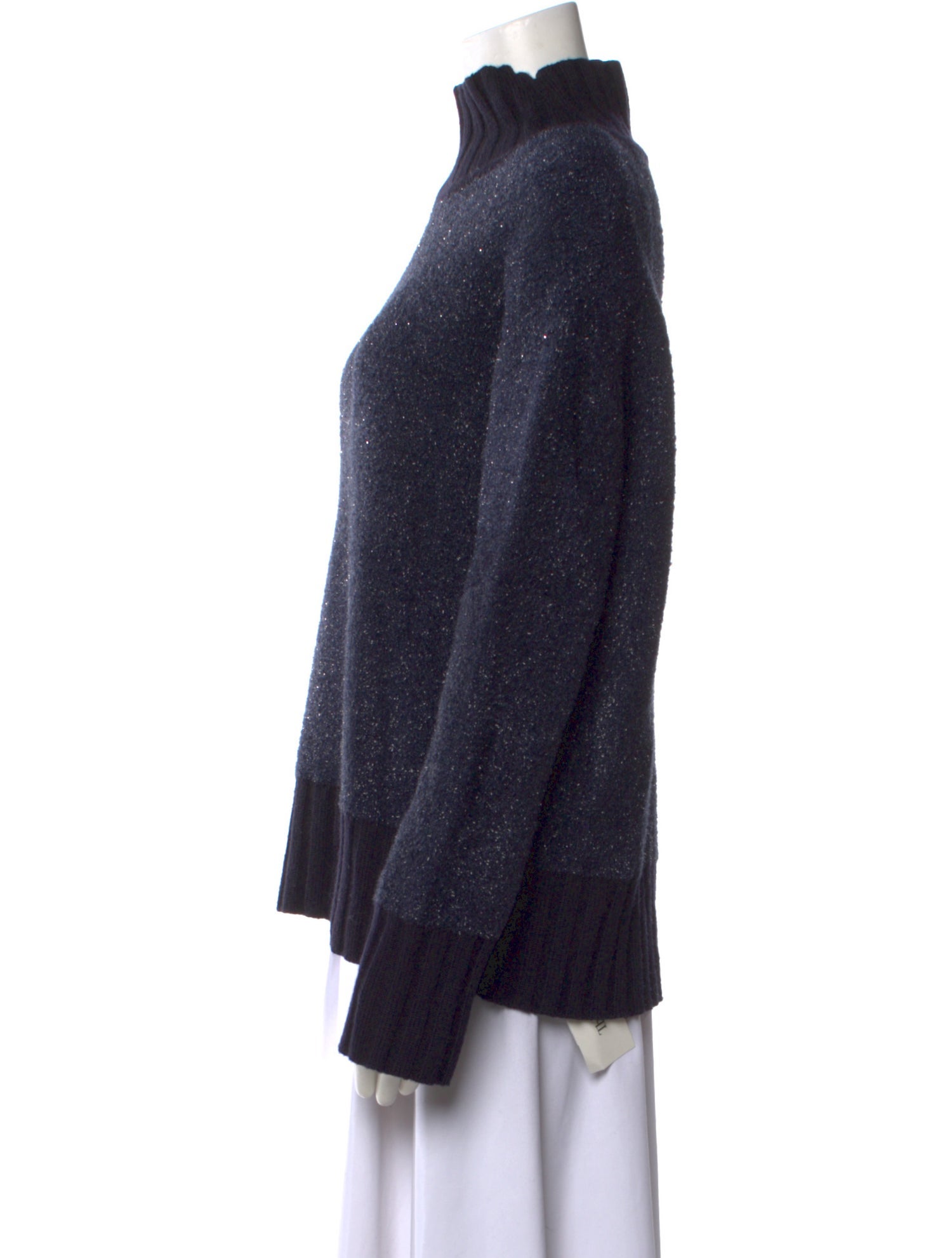 Tory Burch Merino Wool Turtleneck Sweater